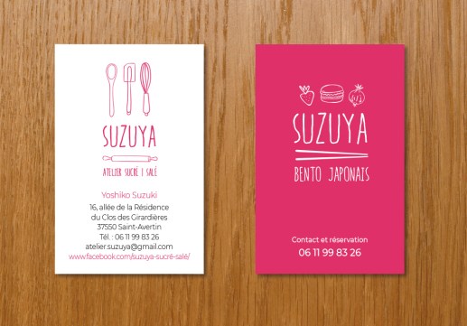 SUZUYA carte de visiste