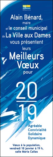 affiche vœux 2019