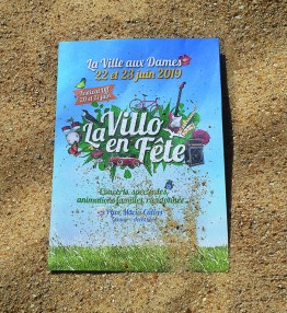 flyer Villo en Fête sable 2019