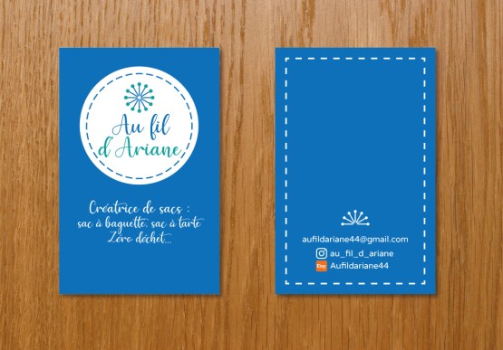 carte de visiste Au fil d'Ariane