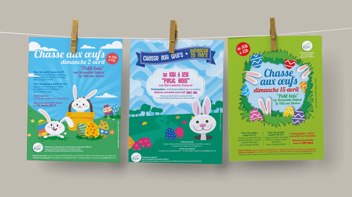 mockup CHASSE AUX OEUFS