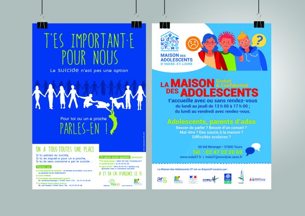 Social media infographic flyer